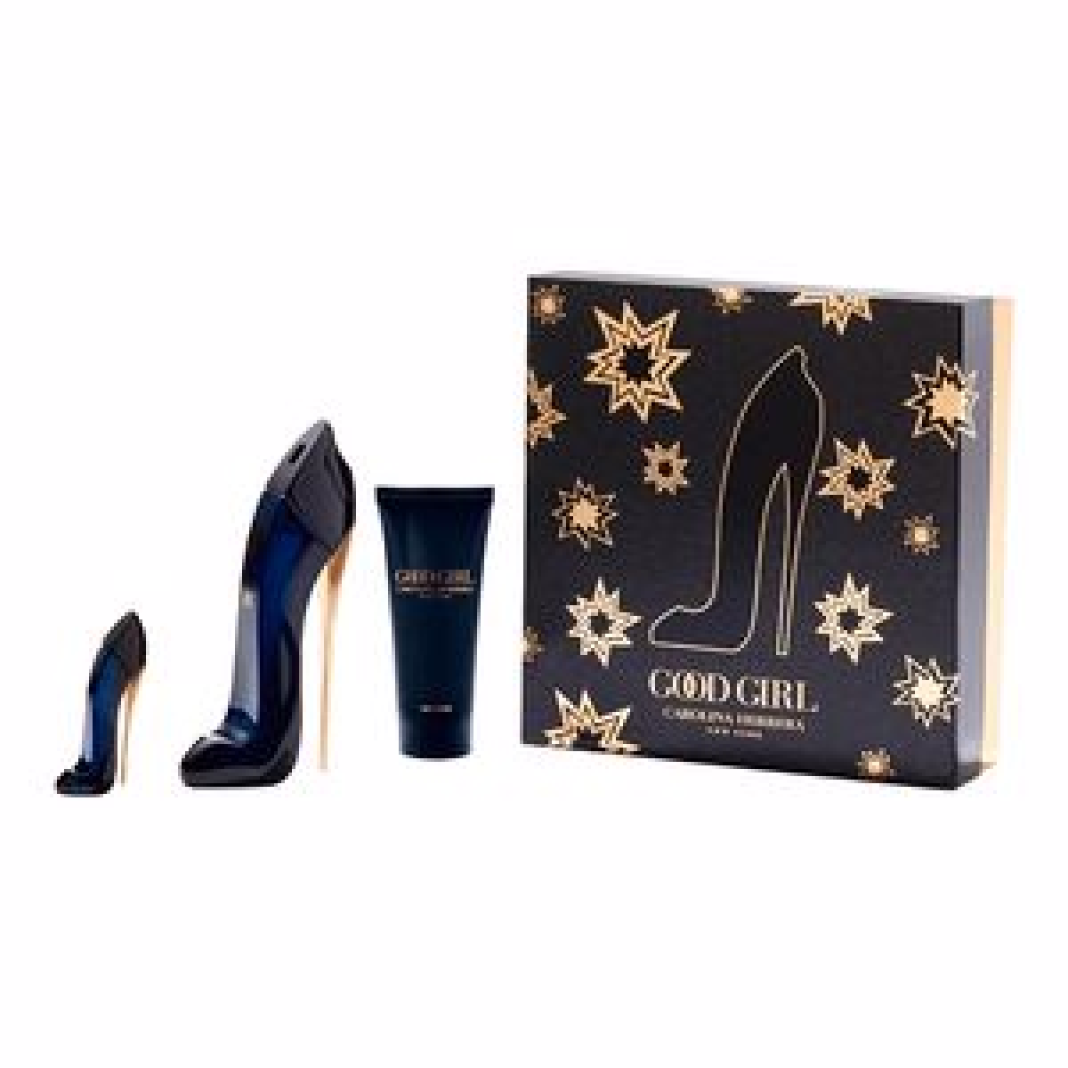 Carolina Herrera Good Girl Gift Set (Eau De Parfum 80ml Body Lotion 100ml Eau De Parfum 7ml)