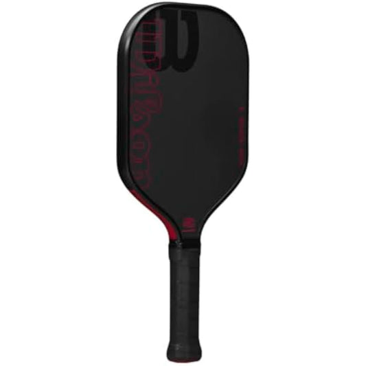 WILSON Blaze Series Pickleball Paddles - Grip Size 2-4 1/4", Black/Red