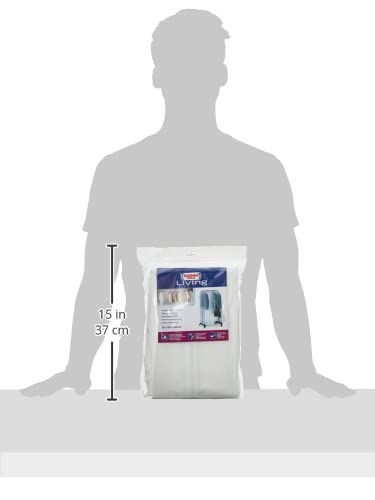 Domopak Living 8001410071651 Flap Couvrir Stander, Clear, 50 x 95 x 160 cm