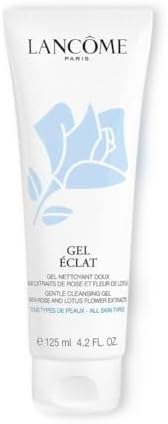 Lancôme Gel Eclat Foaming Cleanser - Clarifying & Hydrating Face Wash for All Skin Types, 125ml
