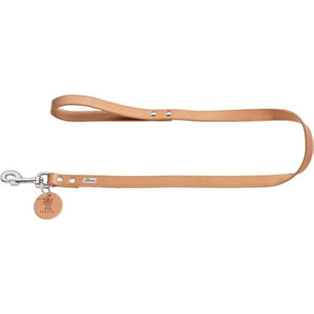 HUNTER Leash, 20/100 Soft genuine cow leather, black