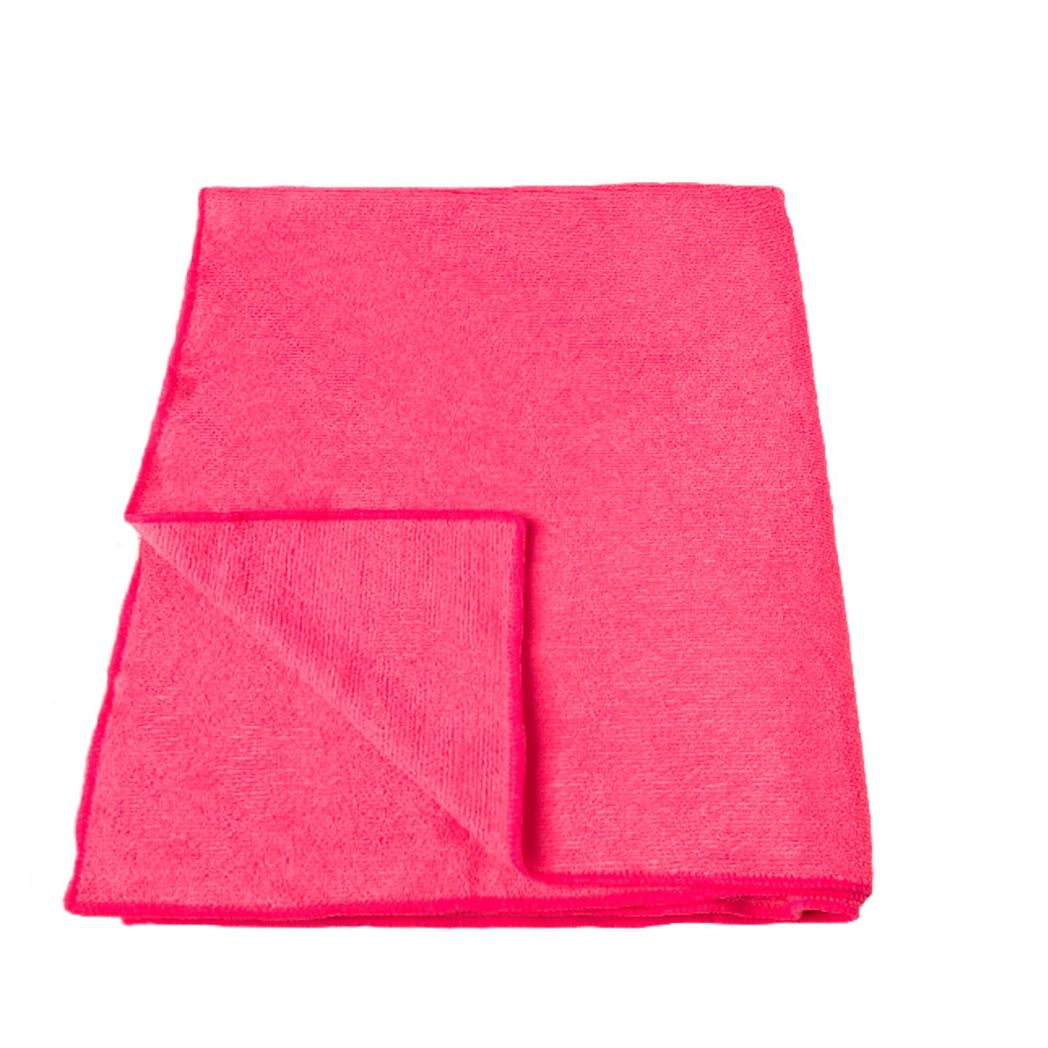 Pink Magic Fibre Towel Compact and Lightweight 130cm x 80cm - Small