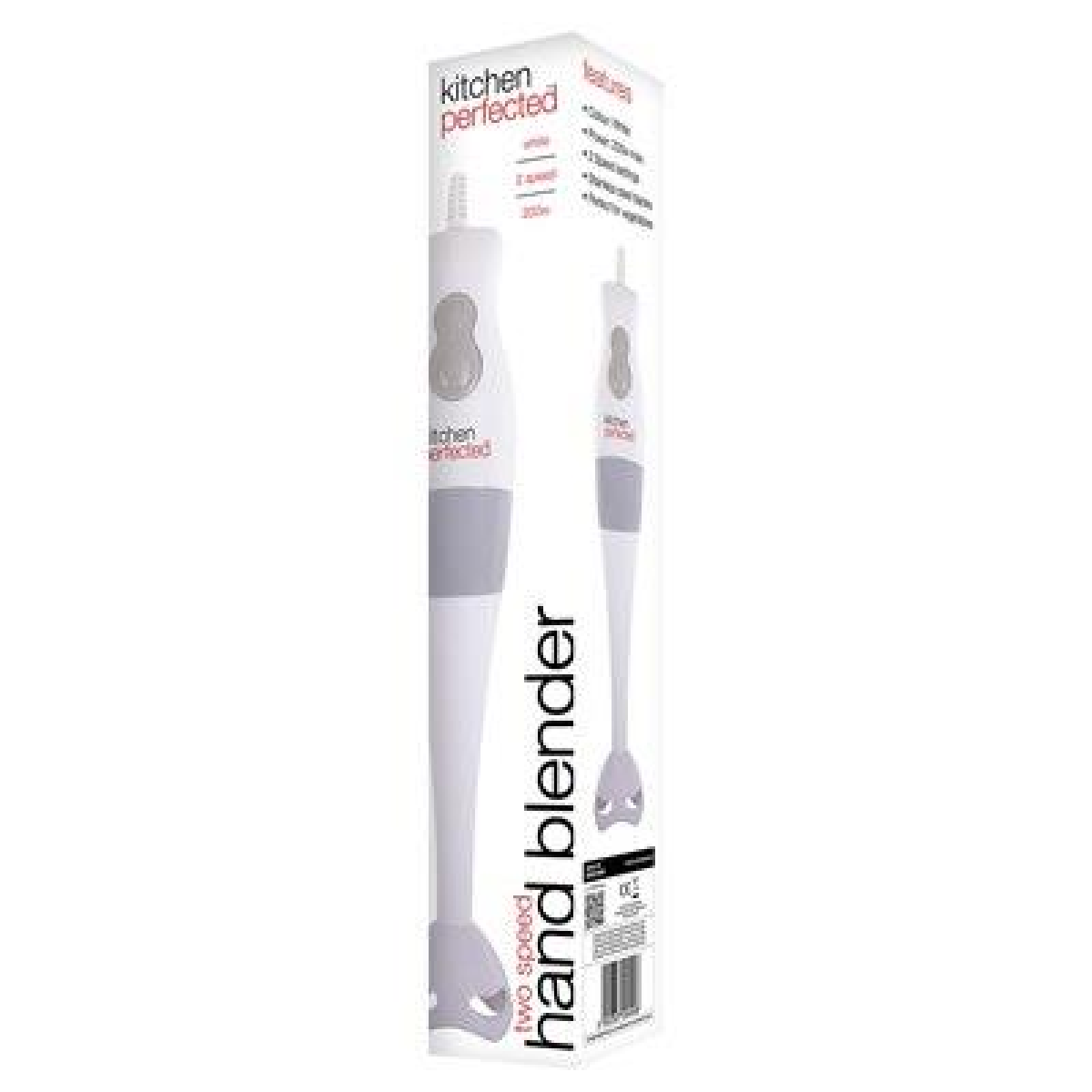 Kitchen Perfected 200w Hand Blender - White E5021WH