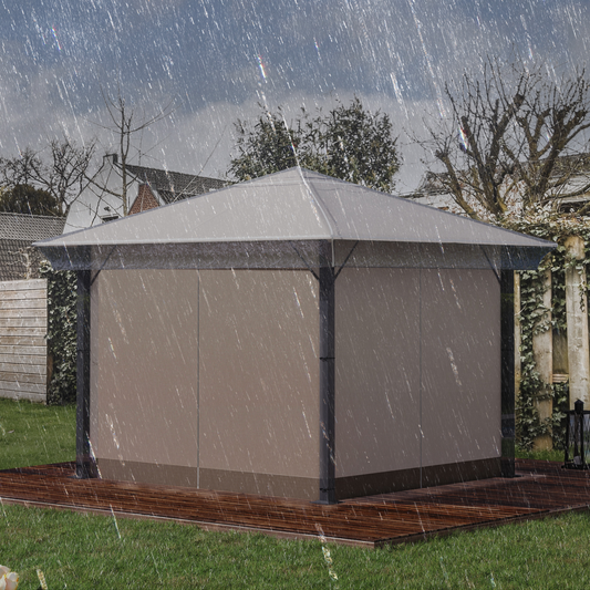 3 x 3 (m) Gazebo Protective Cover, Waterproof Cover for Canopy, Tent