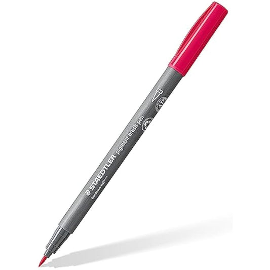 STAEDTLER 371 C24-1 Pigment Arts Brush Pen - Assorted Colours (Pack of 24)