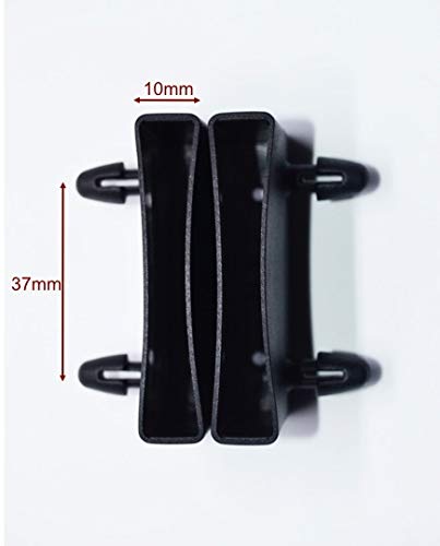 Husseinbolt New Replacement bed slat holders/caps (Model A, Center) for single, double and king size beds (Pack of 6 caps)