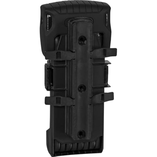 ABUS Bordo Granit 6500K folding lock with SH lock holder - Bike lock with XPlus cylinder for high tamper protection - security level 15 - Length 120 cm, black
