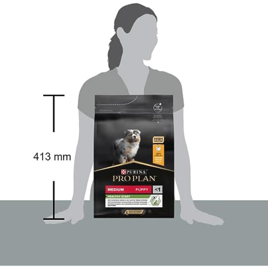 PRO PLAN® Medium Puppy Dry Dog Food Healthy Start Rich in Chicken 3kg