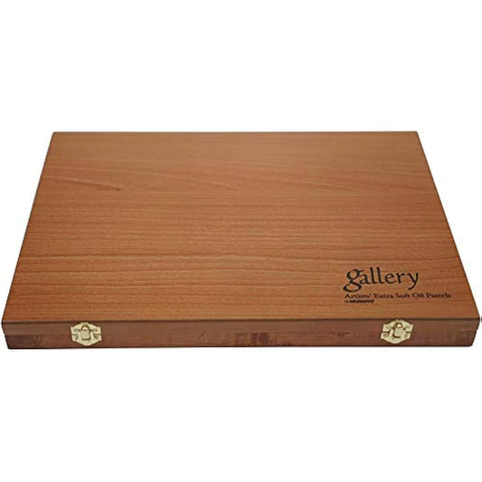 Mungyo Gallery Soft Oil Pastels Wood Box Set of 72 - Assorted Colors by Mungyo Gallery