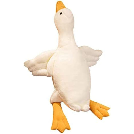 50-160CM Huge Goose Plush Toys Big Duck Doll Soft Stuffed Animal Sleeping Pillow Cushion for Kids and Girls