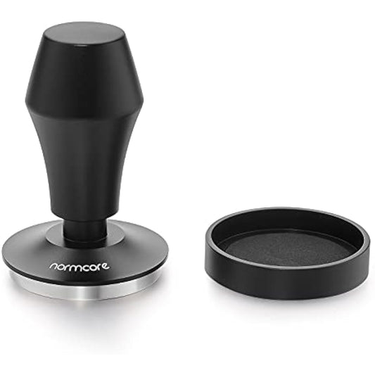 Normcore Coffee Tamper 58.5 mm, Coffee Press, Stylish Espresso Tamp, Barista Tamper Set, Calibrated Contact Pressure, 13.6 kg / 11.3 kg / 5.8 kg Contact Pressure, Aluminium Handle, Matte