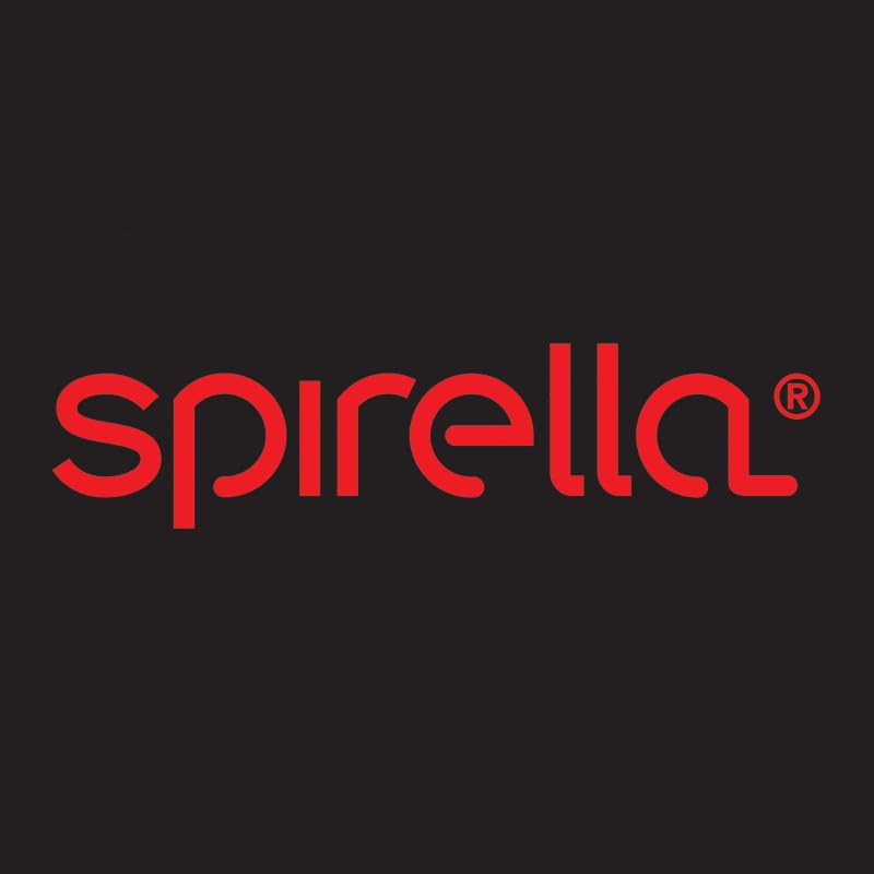 SPIRELLA - Organic Soap Dish Made of Stoneware and Acacia or Matte Blackwood 18.2 x 8.5 cm for an Elegant and Environmentally Friendly Bathroom with