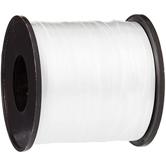 Unique Party 4850 - White Curling Ribbon 500yds (1 Count)