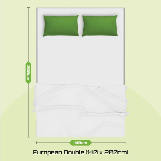 Starlight Beds Linear Grey European Double Size Mattress 140 x 200