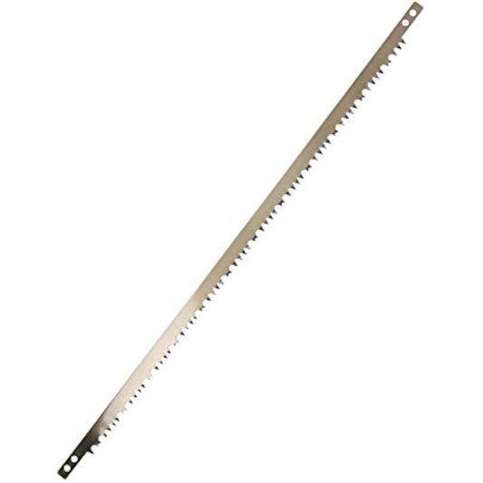 AB Tools 24” Heavy Duty Bow Saw Wood Logs Trees Branches Finger Guard + 6 Blades