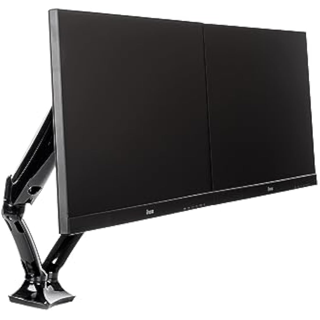 iiyama DS3002C-B1 Dual Gas Spring Desk Mounting Arm - Black