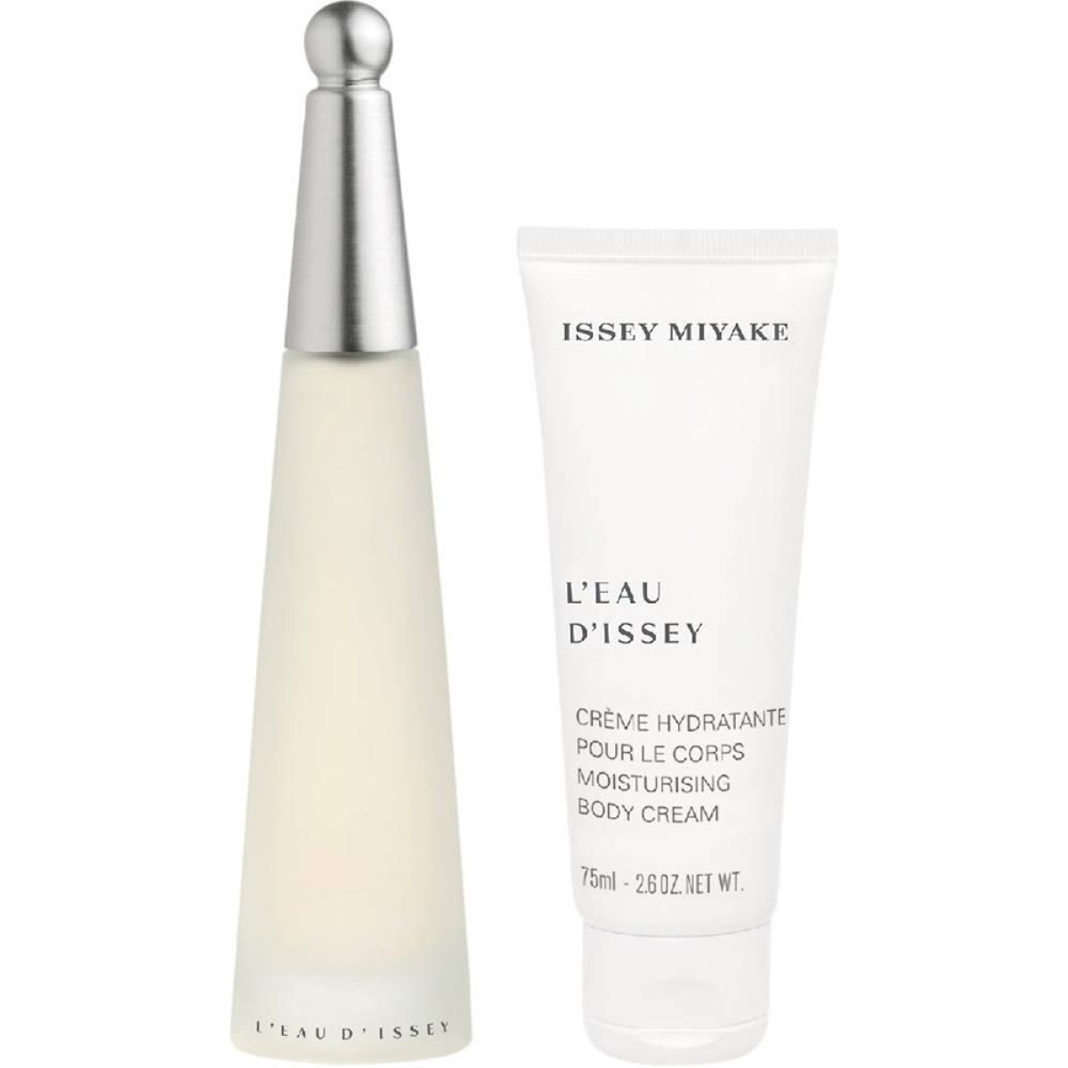 Issey Miyake L'Eau D'Issey Gift Set (Eau De Toilette Spray 100ml Moisturising Body Lotion 75ml)