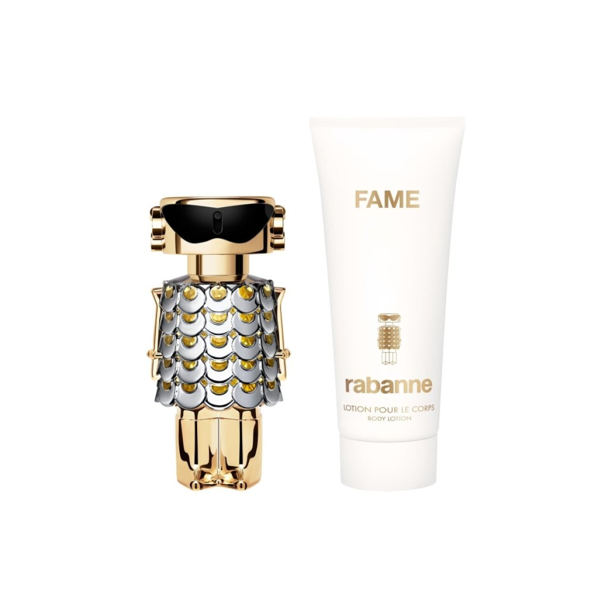 Paco Rabanne Fame Gift Set (Eau De Parfum Spray 50ml Body Lotion 100ml)