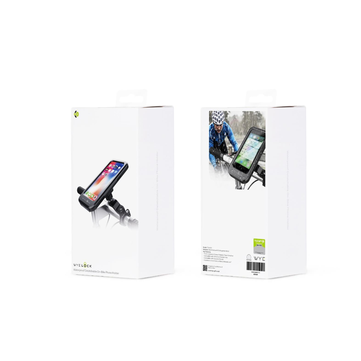 WYELOCK Waterproof Detachable On-Bike Phone Holder