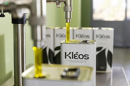 Kleos Extra Virgin Olive Oil 5L β New Harvest 2024/25 β Cold-Pressed Greek Olive Oil from Koroneiki Olives β Premium Quality