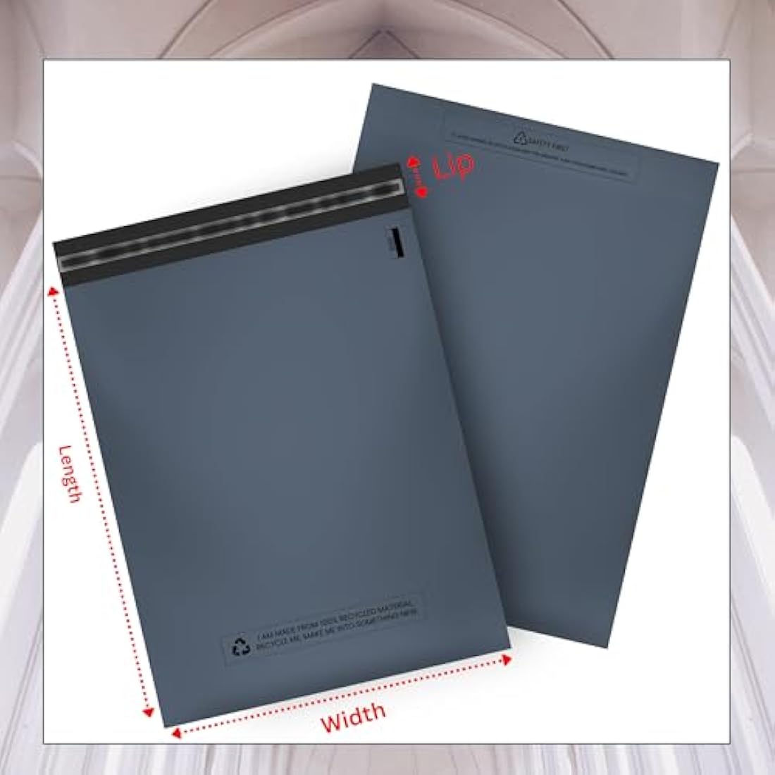 DVIVA 20pcs Postage Bags for Clothes |20"x26" Waterproof and Tear-Proof Mailing Bags | Large Parcel Bags for Delivery, Shipping & Packages