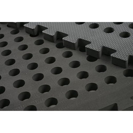 OUTDOOR EVA Foam Ground Mats Tiles - Interlocking - 6pk 24sq ft - Camping Caravan Tent Toys Trampoline Pool HotTub