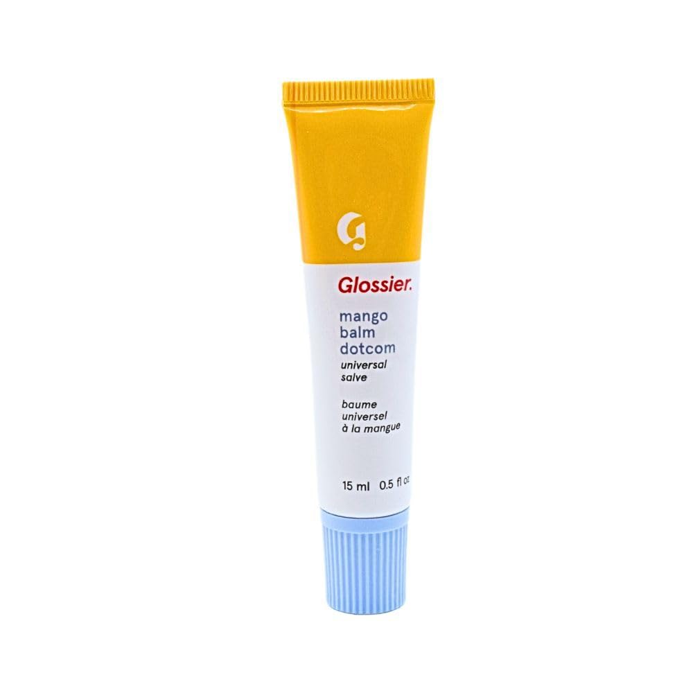 Glossier Balm Dotcom Lip Balm and Skin Salve - Mango - Sheer Peach Rose