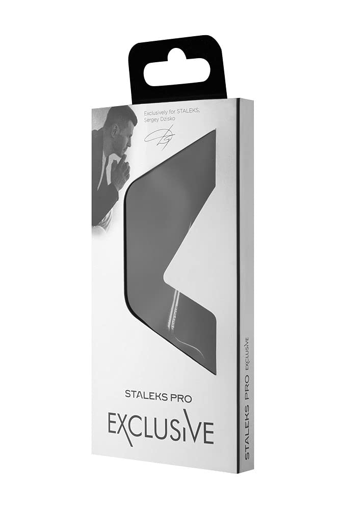 STALEKS PRO Exclusive Professional Cuticle Scissors (Blade Length - 23mm) Magnolia - Model SX-23/1m