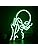 SIGNSHIP Alien Neon Light Sign for Wall Decor, USB Decorative Led Sign Novel Green Alien Neon Signs for Home,Kids Room,Bar, Club, Bedroom, Party