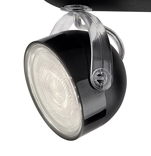 Philips MyLiving Dyna LED Spotlight Ceiling Light 3 Bulbs Black Black