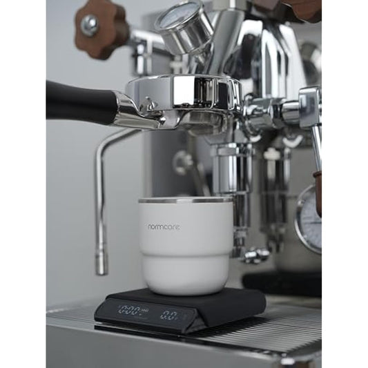 Normcore Silm Naked Bottomless Filter Holder 58mm Compatible with E61 Group Head, ECM, Rocket, Sanremo, Synesso, Slayer, VBM, Black Anodized Aluminum Handle, 18g Basket