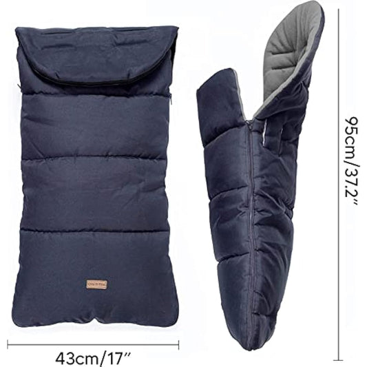 CrocnFrog Universal Baby Bunting Footmuff - Cosy Toes Fit Toddler Foot muff for Stroller,Buggy,Pushchair & Pram Footmuffs Comes with Warm and Soft Polar Fleece Water & Wind Proof to Protect Infant
