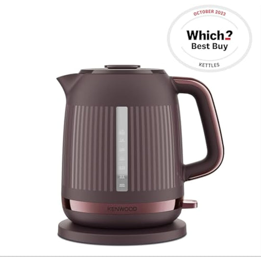 Kenwood Dusk Electric Kettle, 360° Swivel Base, Water Level Indicator, Cord Storage, Boil-Dry Protection, Removable Filter, Capacity 1.7L, ZJP30.000PU, 3000W, Twilight Purple