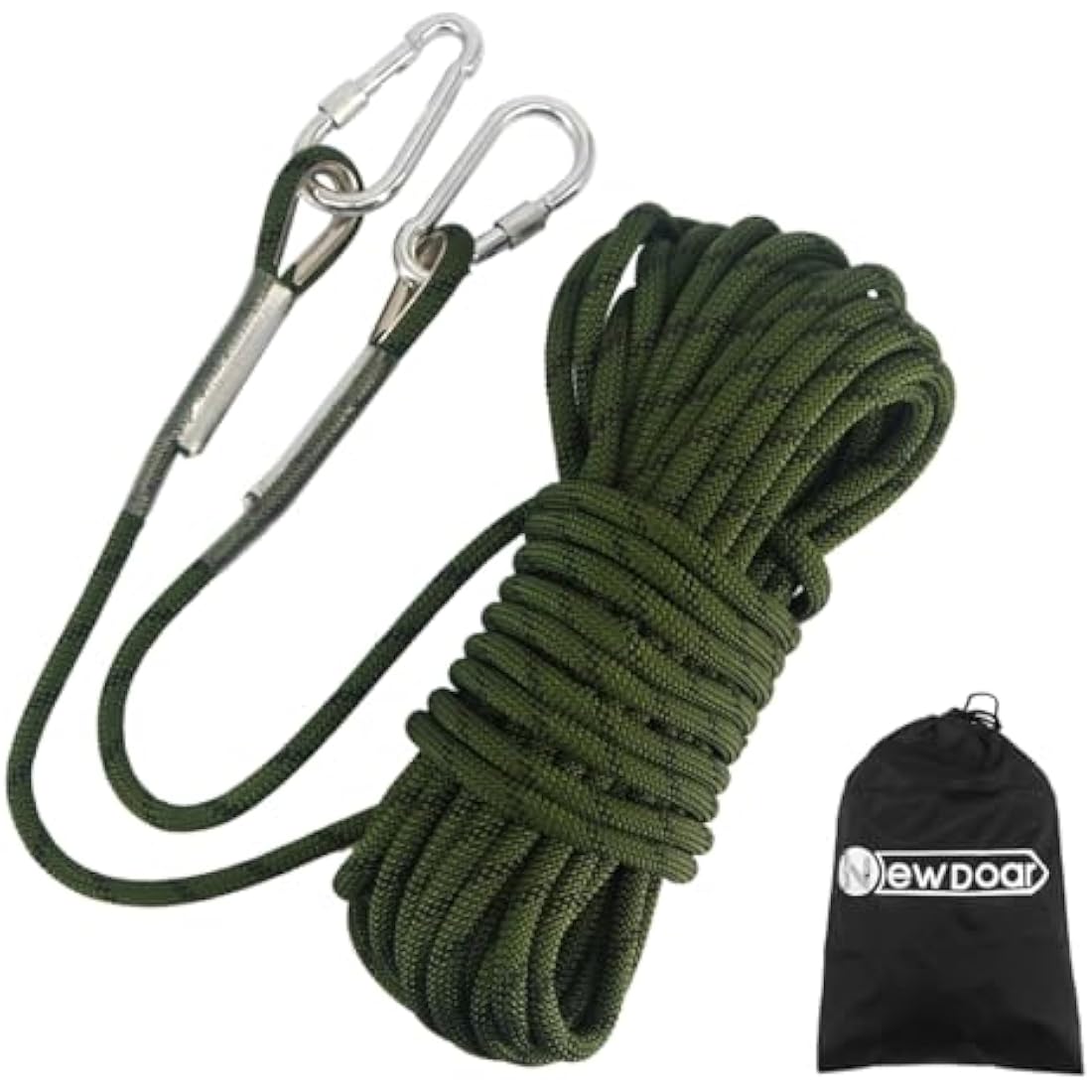 NewDoar 18KN Static Climbing Rope 10mm Accessory Cord Equipment 33FT(1 ...