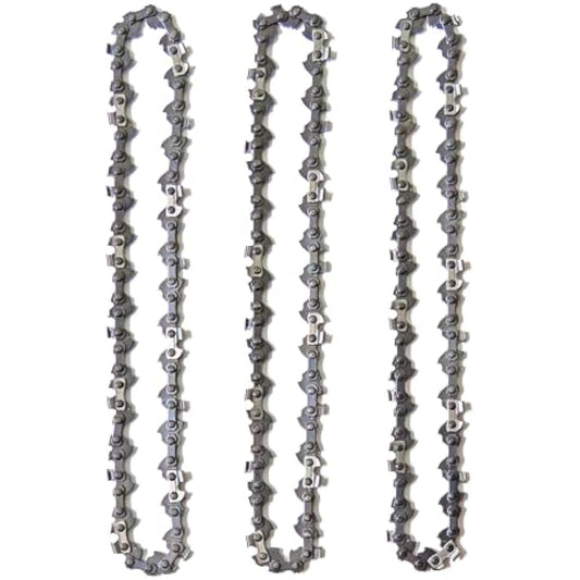 Oregon 3-Pack Chainsaw Chain 3/8" LP Pitch, .050" (1.3 mm) Gauge for 16" (40cm) Bar, 57 Drive Links – Low-kickback Chainsaw Chain, Fits Titan, Ryobi, Hawksmoor, Ferrex and more