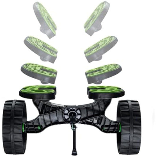 C-Tug Kayak and Canoe Trolley with Sandhopper Wheels, Green
