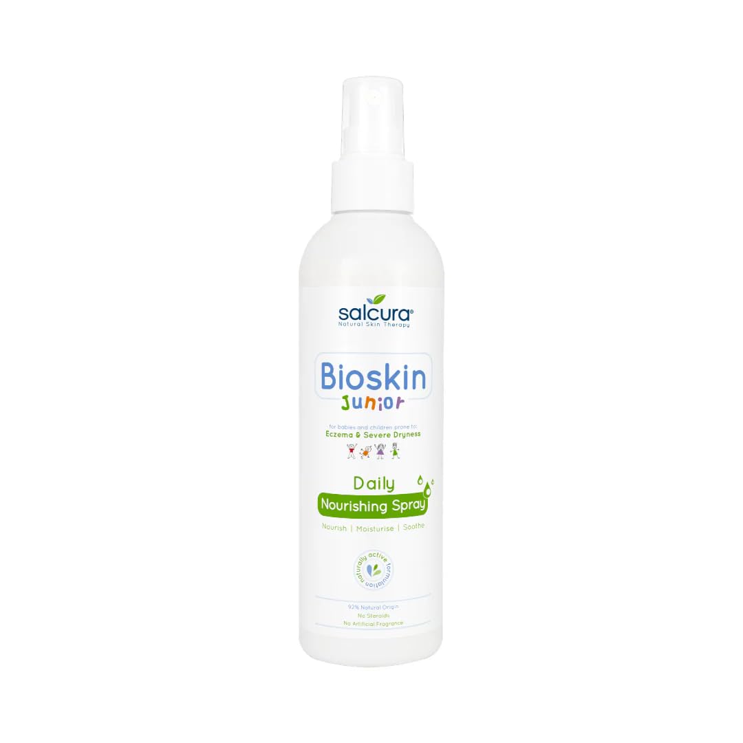 Salcura Bioskin Junior Daily Nourishing Spray Moisturises Dry Itchy Skin 250ml