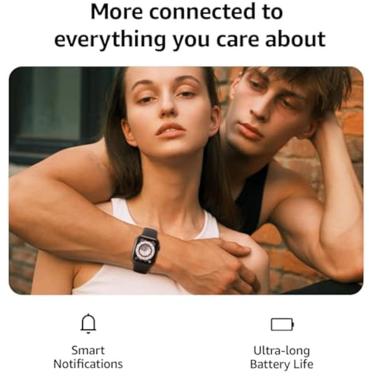 Smart Watch for Men Women Answer/Make Call, 1.85" Smartwatch, Fitness Watch with Heart Rate Blood Pressure Sleep Monitor, 140+Sports, IP68 Waterproof Step Counter Watch Compatible with Android IOS