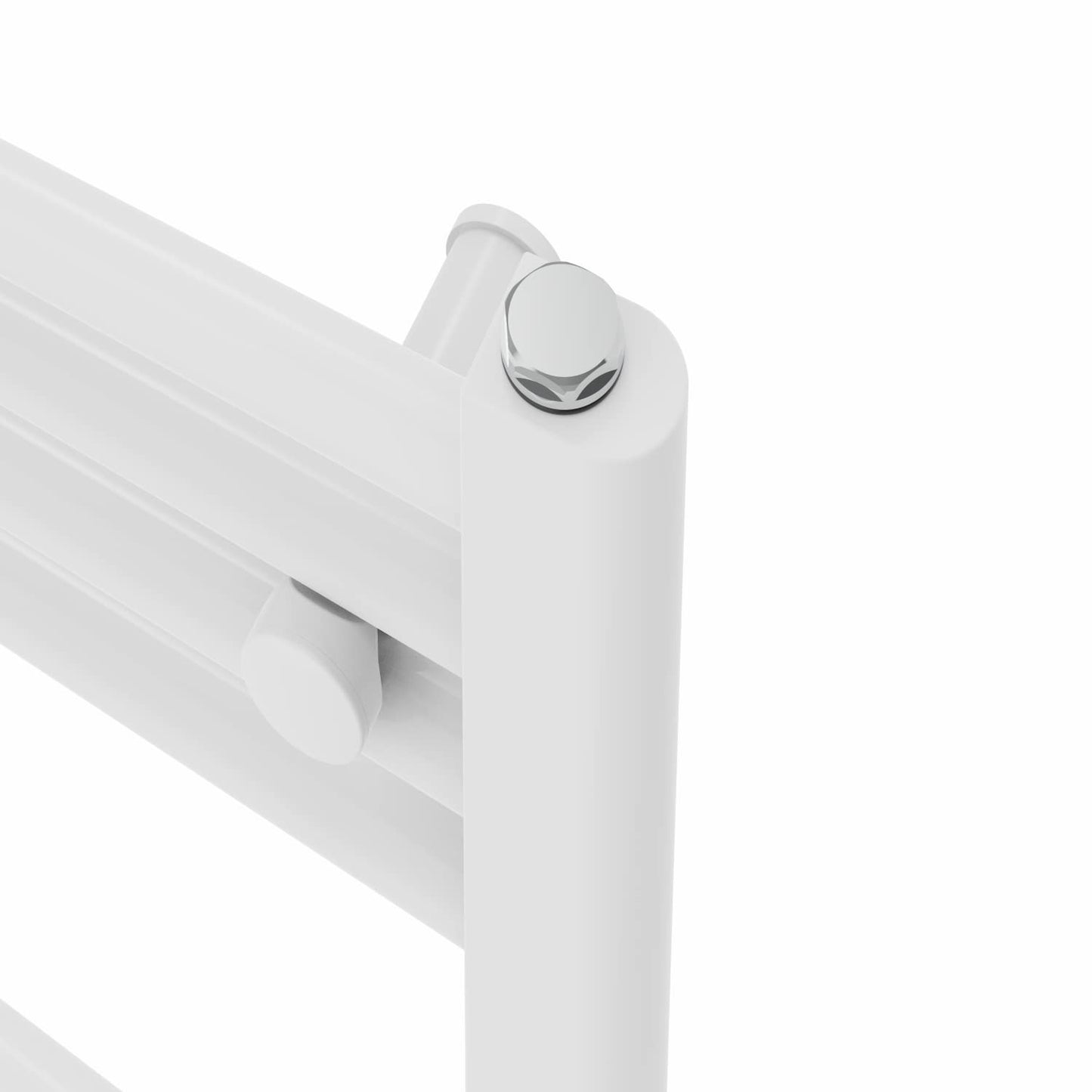 Warmehaus Straight Heated Towel Rail White Radiator 1600x600mm