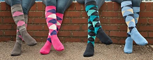 Rhinegold Womens Horse Riding Socks with Reinforced Cushioned Soles - Equestrian Knee High Socks for Women - Ladies Knee Length Socks with Hygenic Antimicrobial Properties