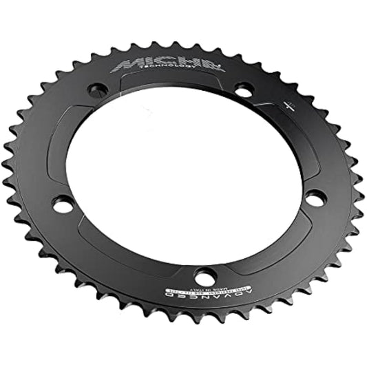 Miche Primato Advanced 144pcd Track Chainring, Black, 58t