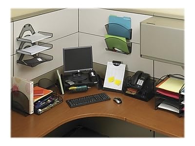 Safco Onyx Mesh Telephone Stand - Black