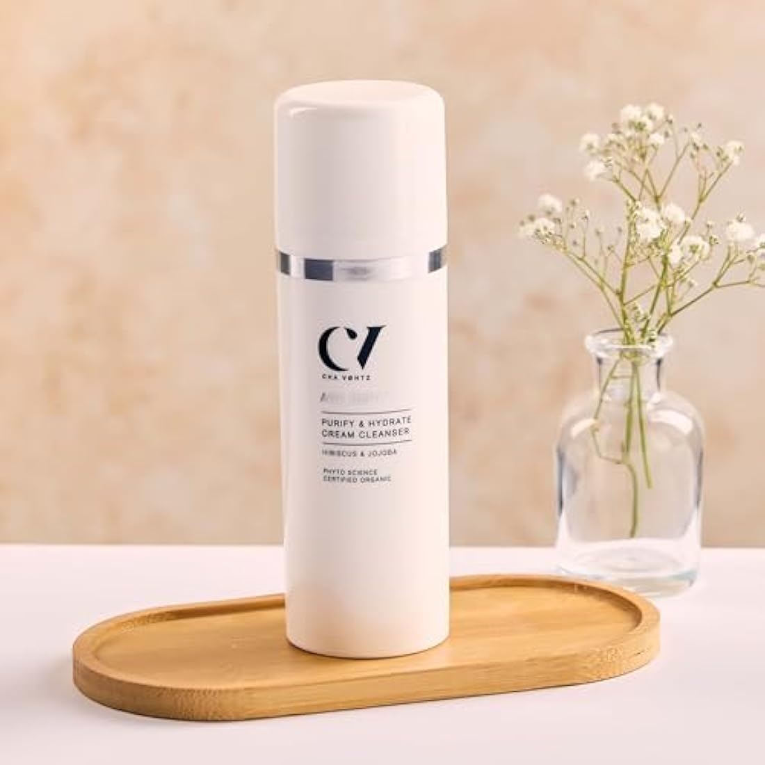 Green People Purify & Hydrate Cream Cleanser - Suitable for Mature Skin - Paraben Free - Cruelty Free, 150ml