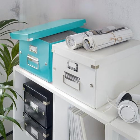Leitz Storage Box, Ice blue, Click and Store Range, 60410051