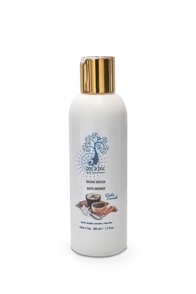POC A POC Organic Moisturizing and Scented Shower Gel Made in Italy, Soothing and Antioxidant Shower Gel, Shower Bath suitable for all skin types.
