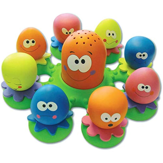 Toomies Octopals Number Sorting Baby Bath Toy | Educational Water Toys For Toddlers | Suitable For 1, 2 and 3 Years Old Boys and Girls, Multicolor