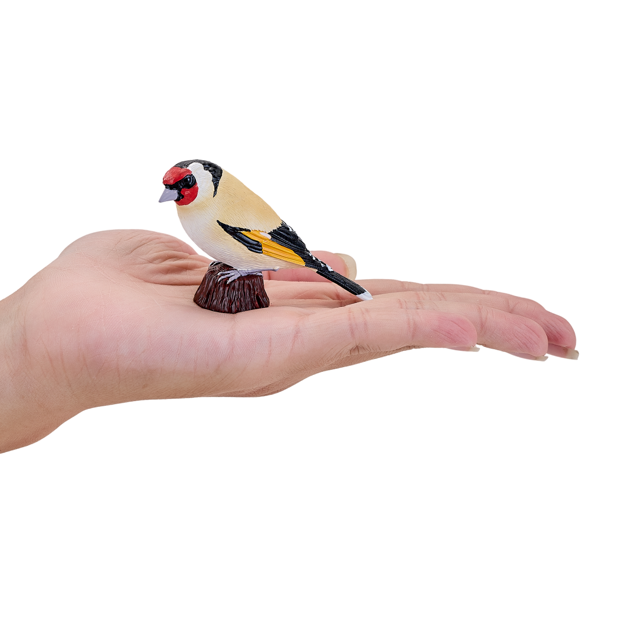European Goldfinch Bird Toy Realistic Wildlife Figure