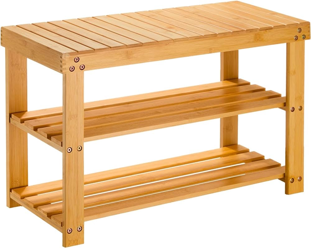 Bamboo Shoe Stand
