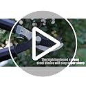 FLORA GUARD 26 Inch Garden Lopper - Heavy Duty Branch Lopper, Pruner Bypass loppers and Tree Trimmer with 1.25 Inch Cutting Capacity