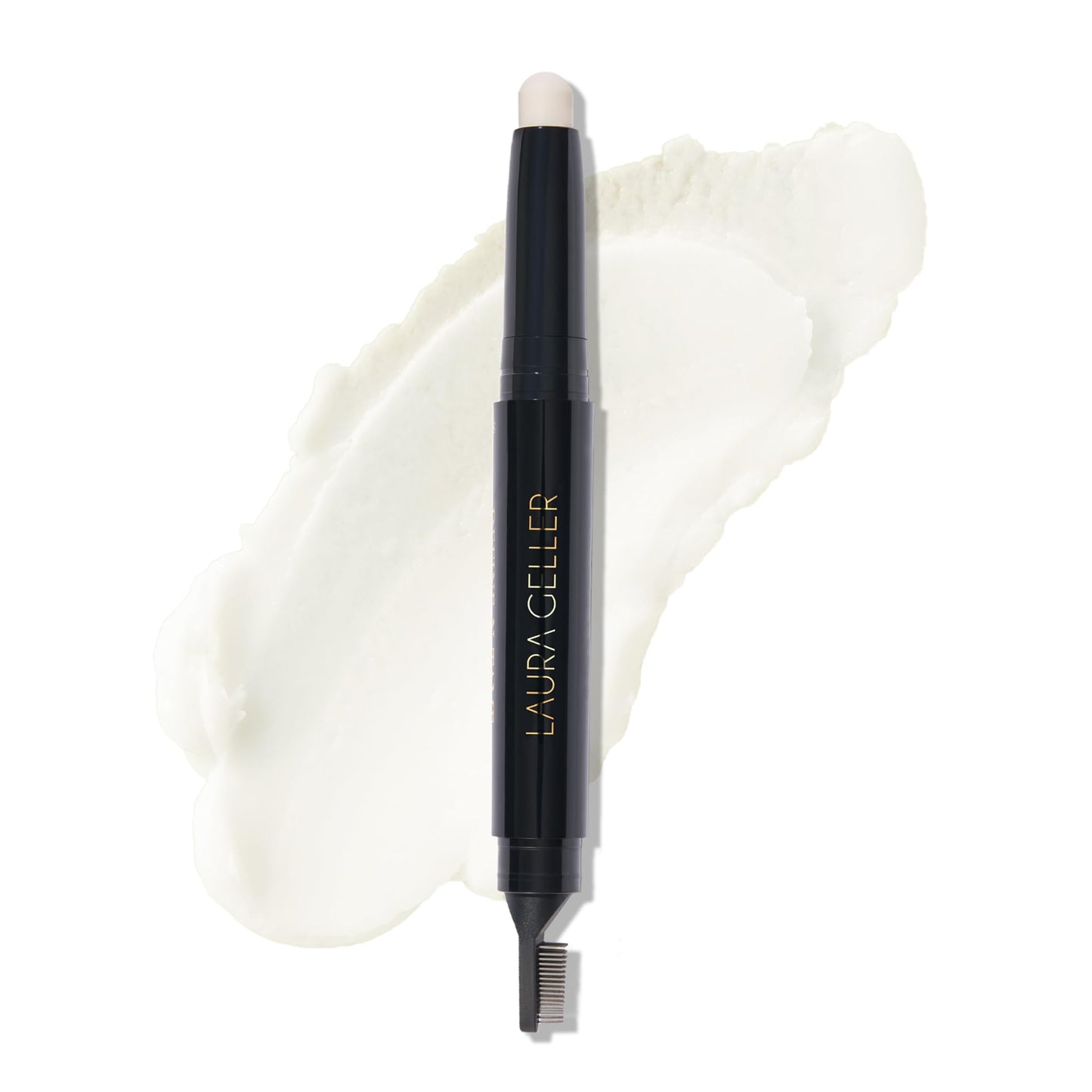 LAURA GELLER NEW YORK Define-n-Tame Brow Lifting Stick - Laminated Full Brows - Brow Wax (05 Clear)